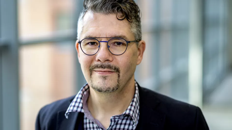 Photo of new vice-chancellor Erik Renström
